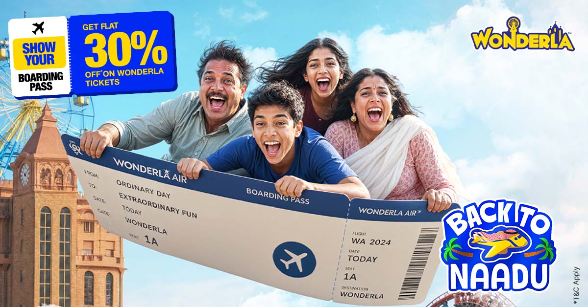 Wonderla Facebook ad