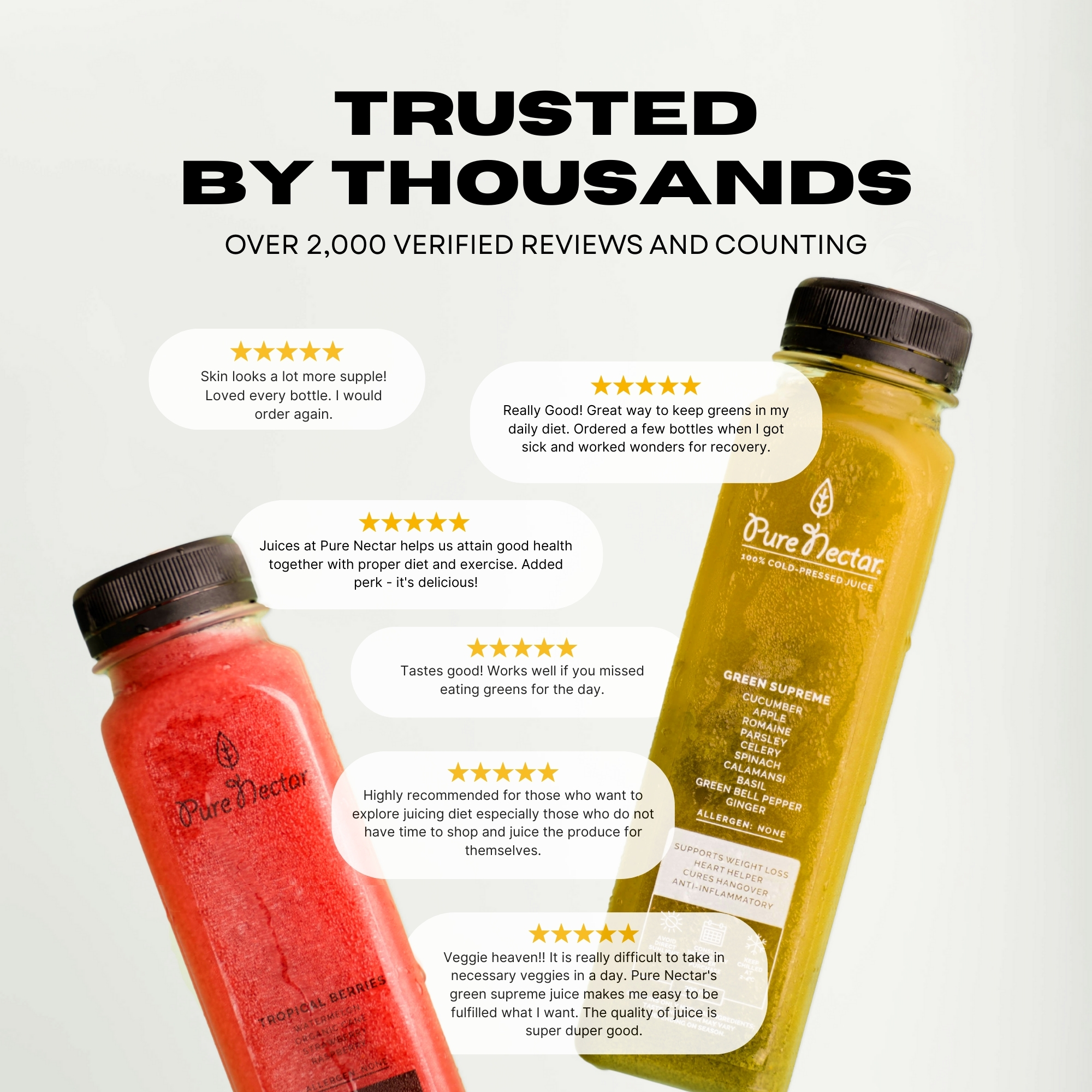 Pure Nectar Facebook ad