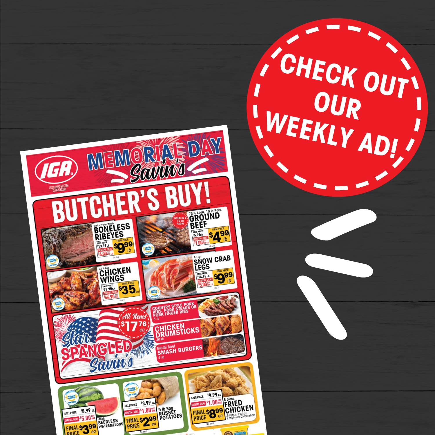 IGA Food Stores - Southeast Facebook ad