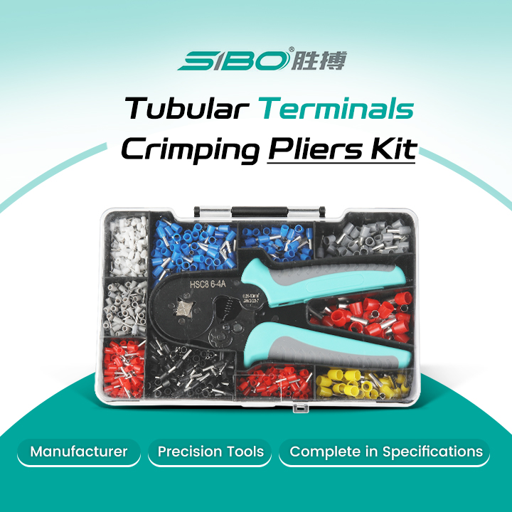 Yueqing Shengbo Tools Co., Ltd. Facebook ad: Crimping Pliers Kit & Tubular Terminals | Shengbo Tools
