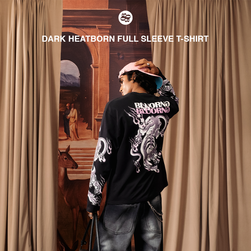 Bluorng Facebook ad: Dark Heatborn Full Sleeve T-Shirt