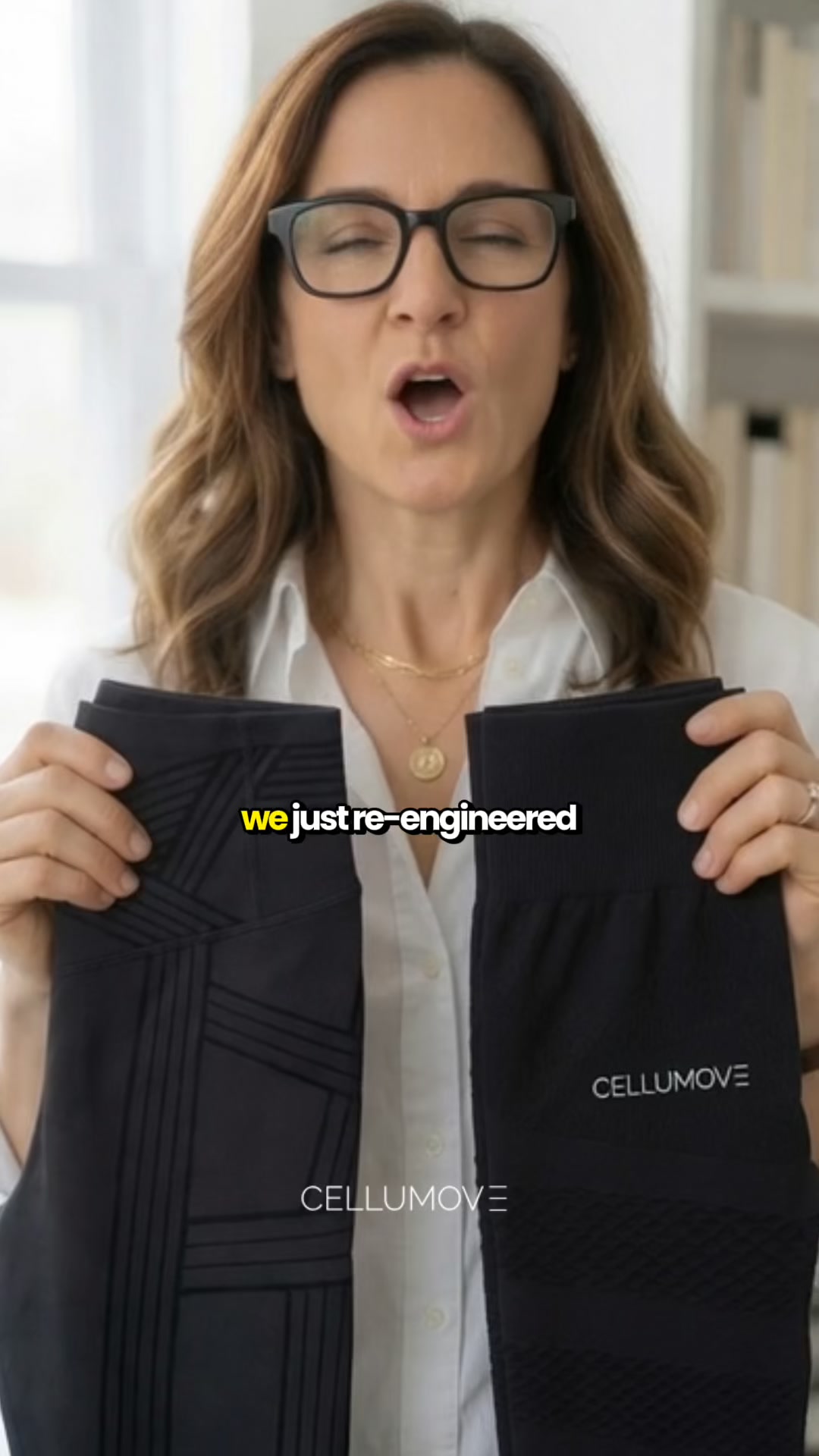Cellumove Facebook ad: Your Favorite Leggings, Upgraded.