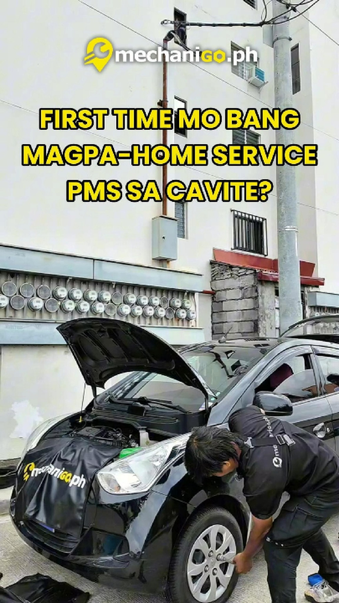 MechaniGo.ph Facebook ad: Home Service All-In PMS-Oil Change in Bacoor, Cavite by…