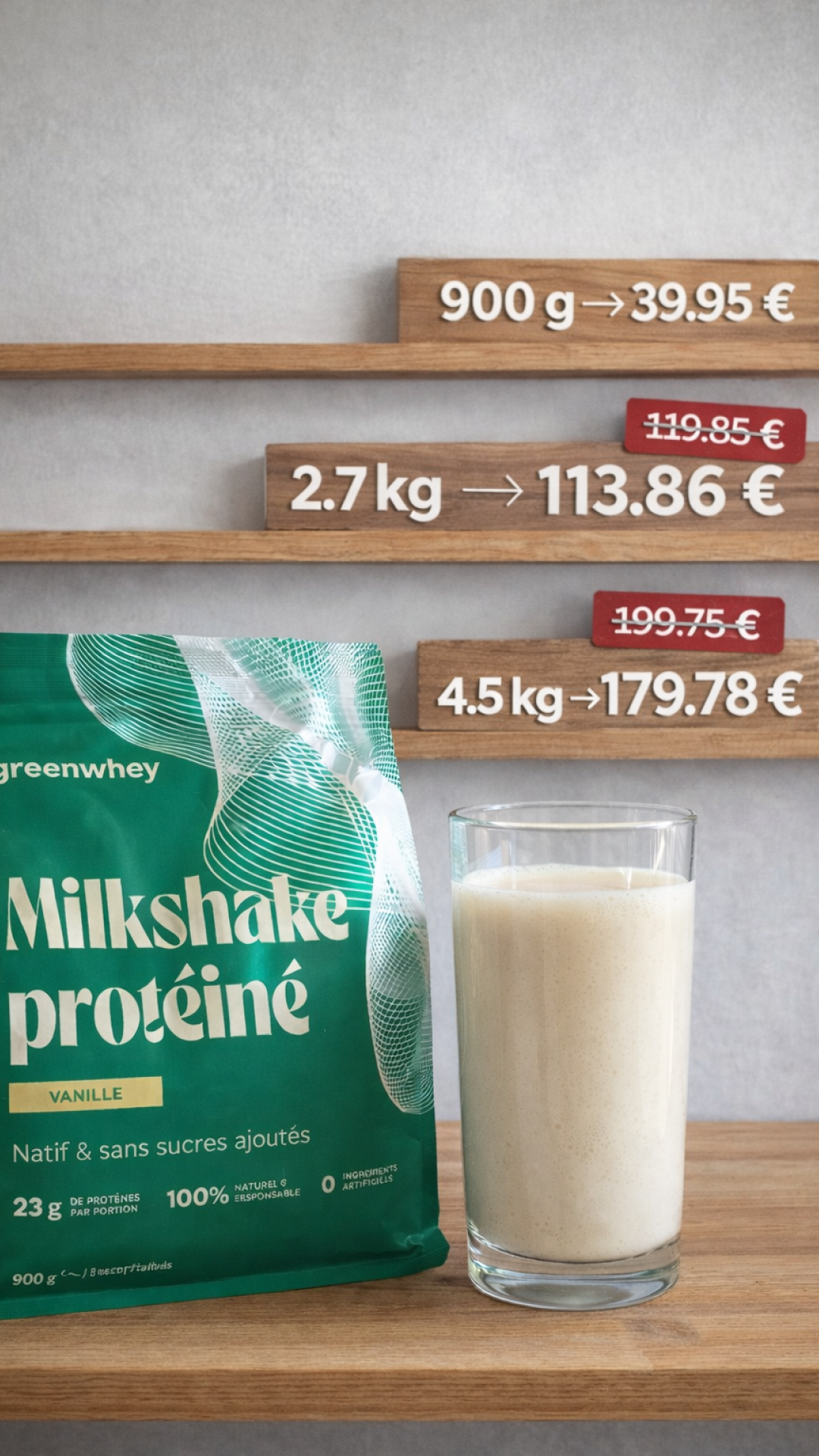 greenwhey Facebook ad