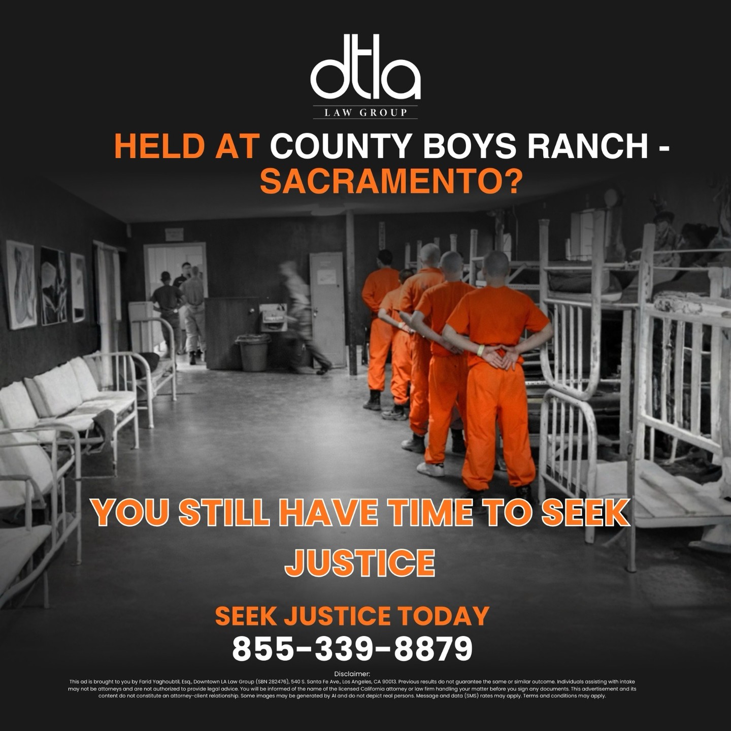 Downtown L.A. Law Group Facebook ad