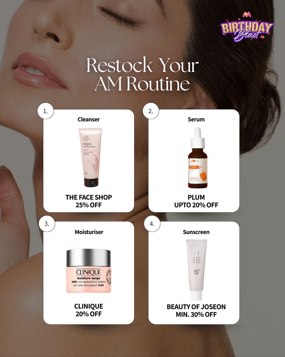 Myntra Beauty Facebook ad