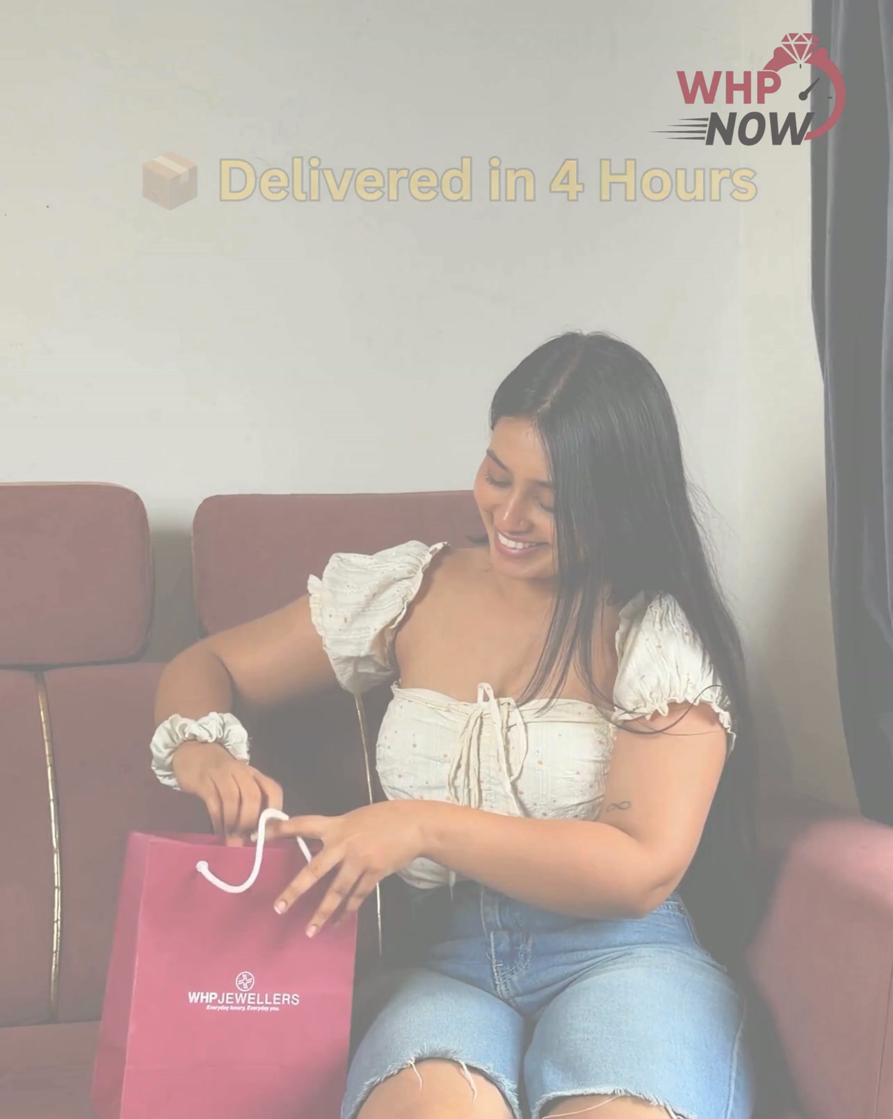 WHP Jewellers Facebook ad: WHP Now: Jewellery in 4 Hours!