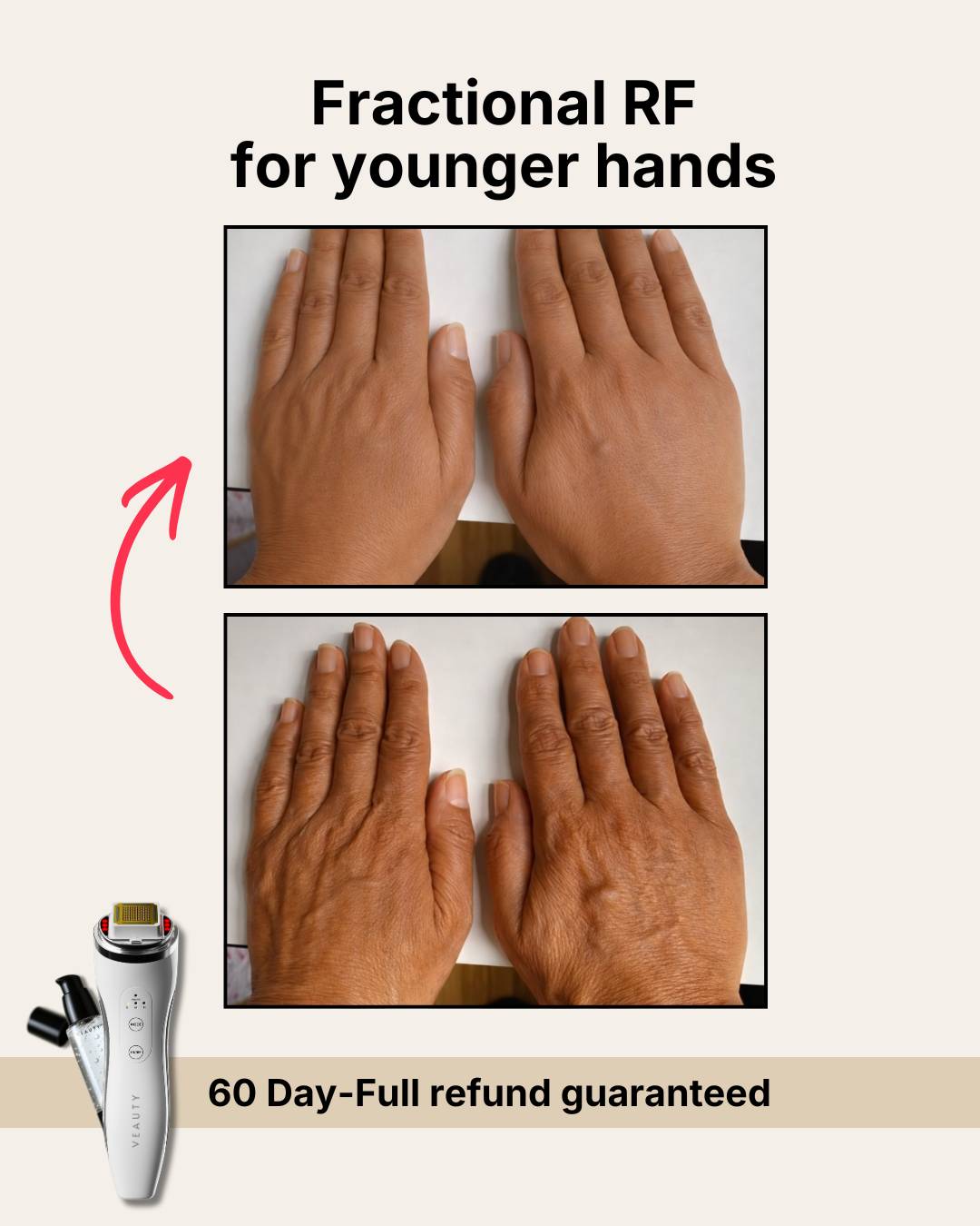 Veauty Facebook ad