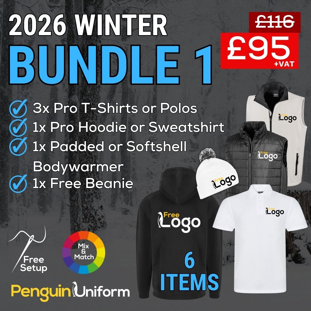 Penguin Uniform Facebook ad: The Ultimate Winter Workwear Bundle