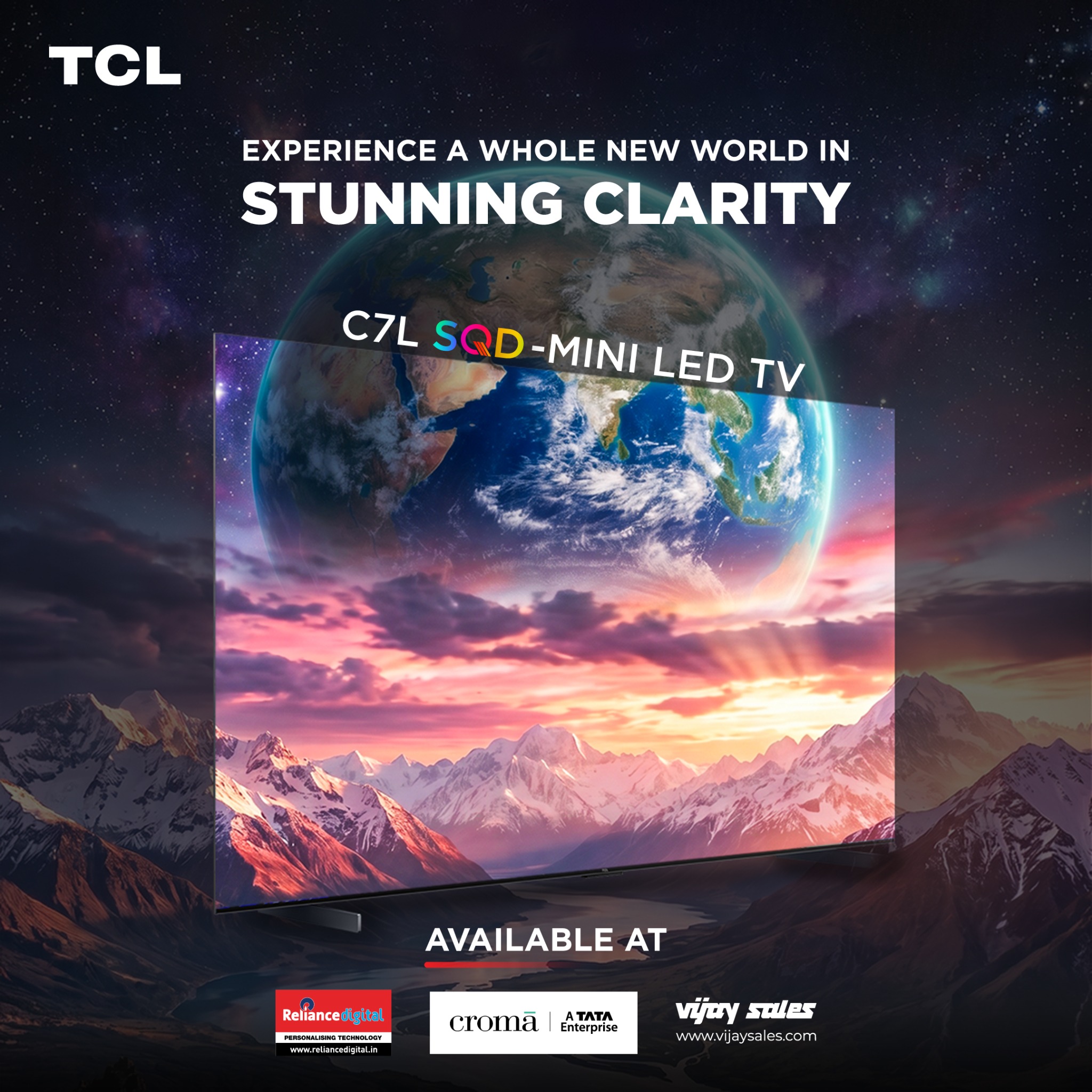 TCL Electronics Facebook ad: Upgrade to Premium Viewing