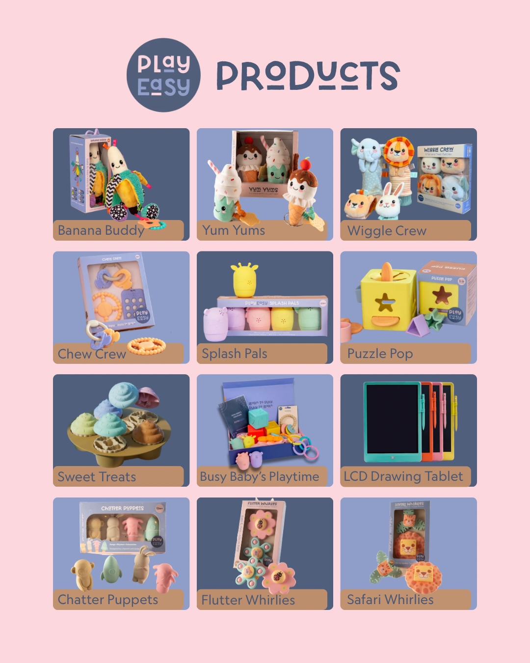 PlayEasy.ie Facebook ad: Purposeful Toys for Every Stage