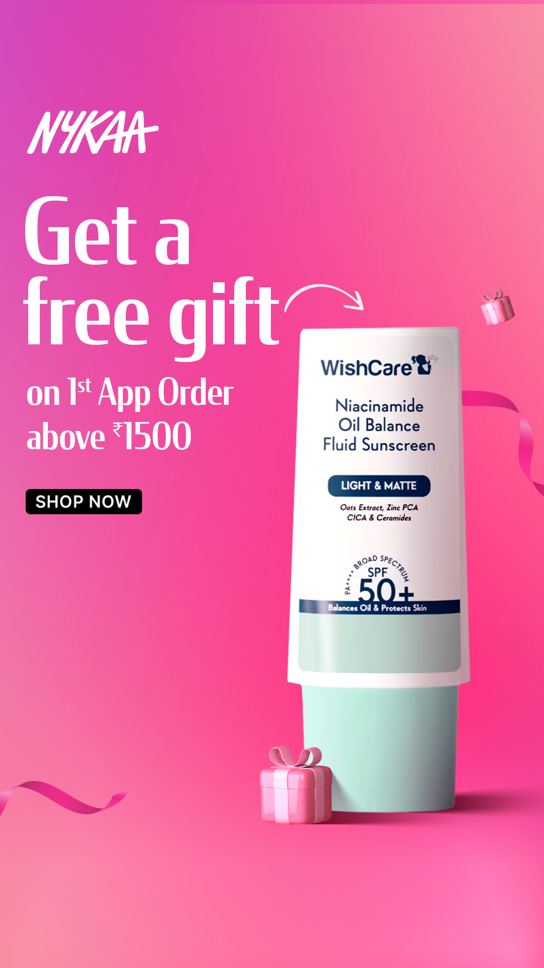 Nykaa Facebook ad