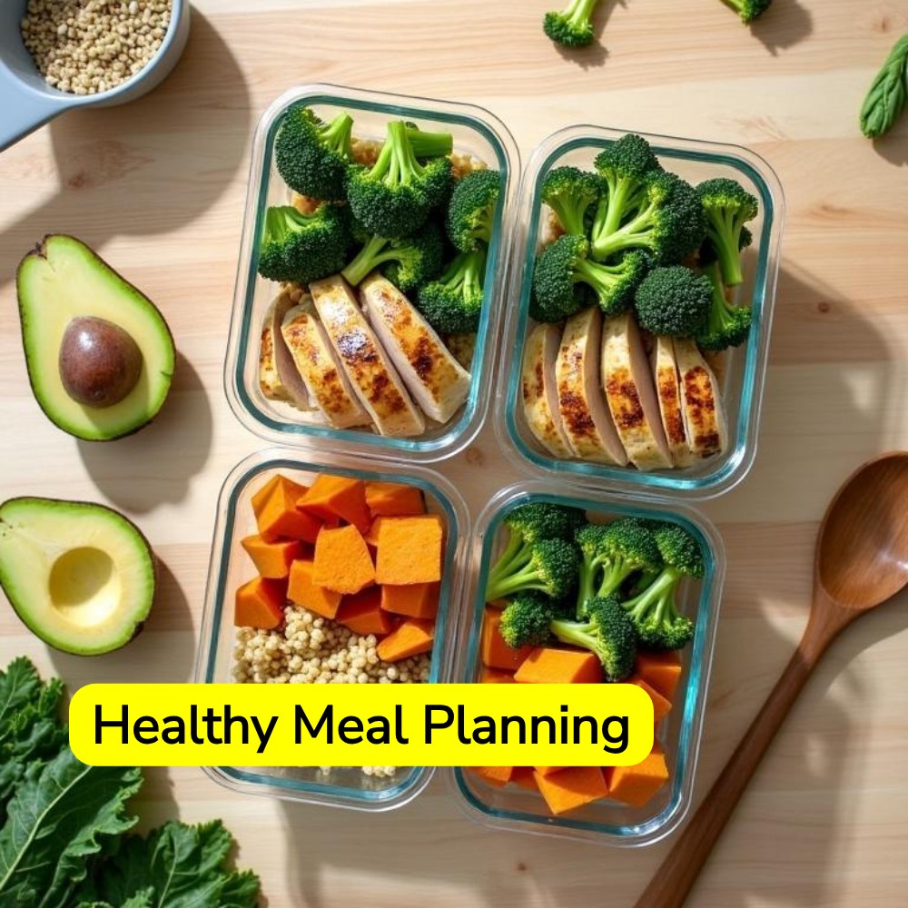 GetSearching Visionary Facebook ad: Healthy Meal Planning.