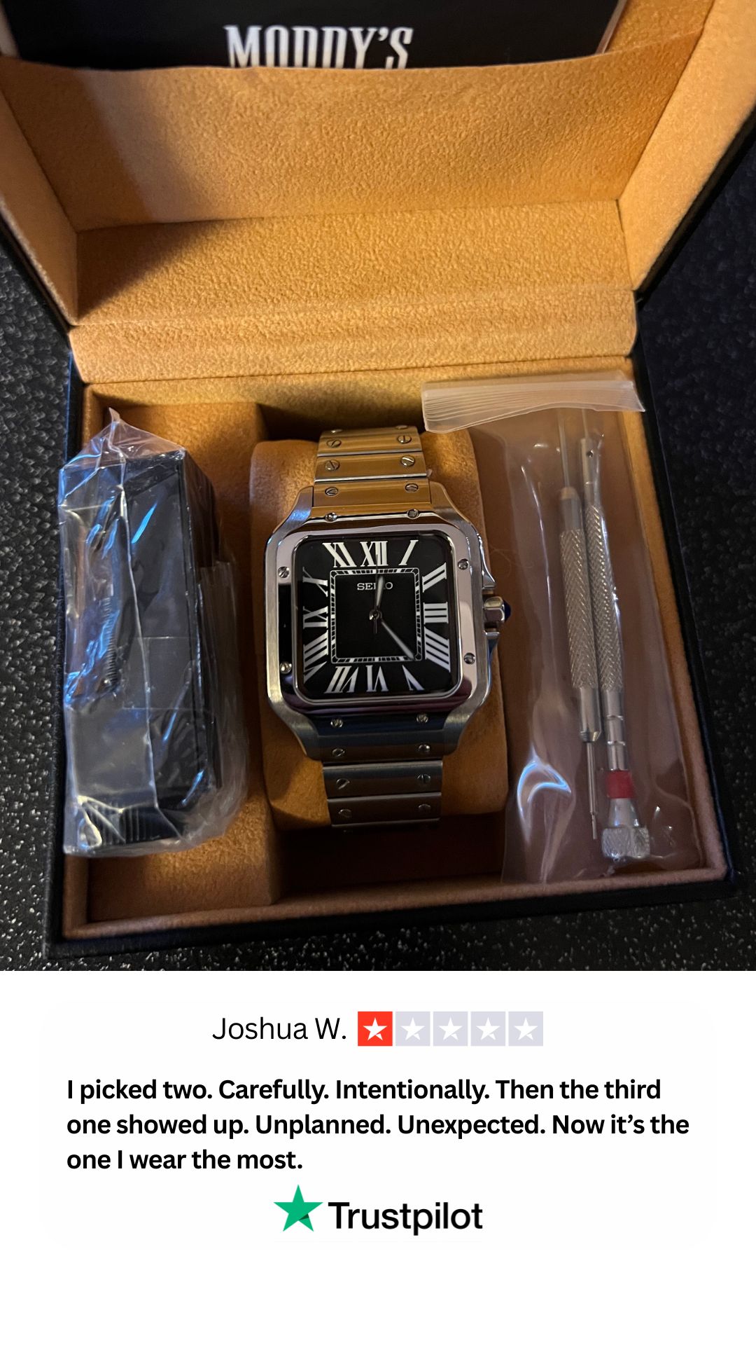 Moddys Custom Watches Facebook ad
