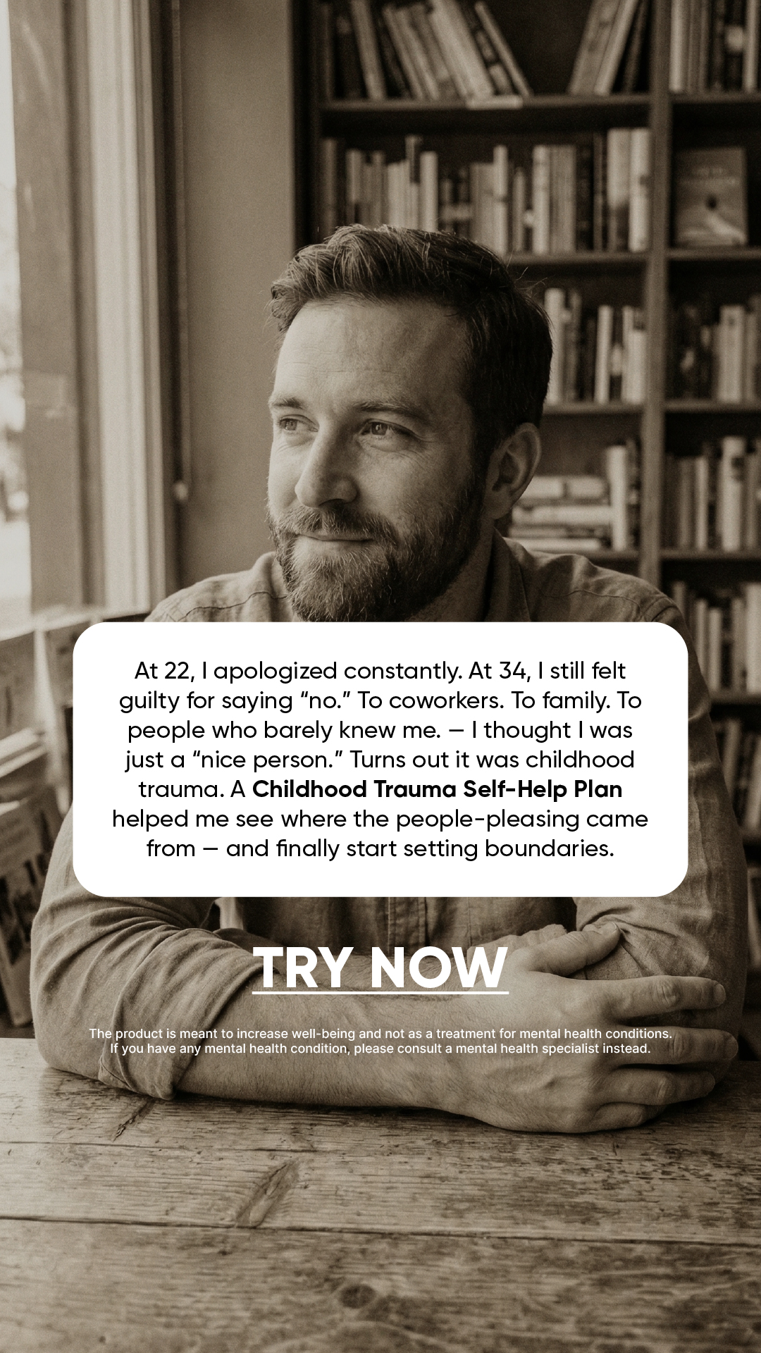 BetterMe: Mental Health Facebook ad