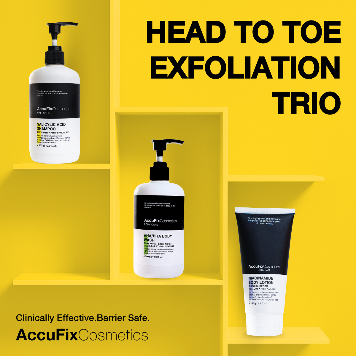 AccuFix Cosmetics Facebook ad
