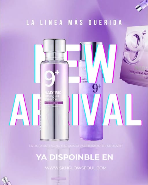 Sknglowseoul Facebook ad: Una de las líneas más queridas del skincare…