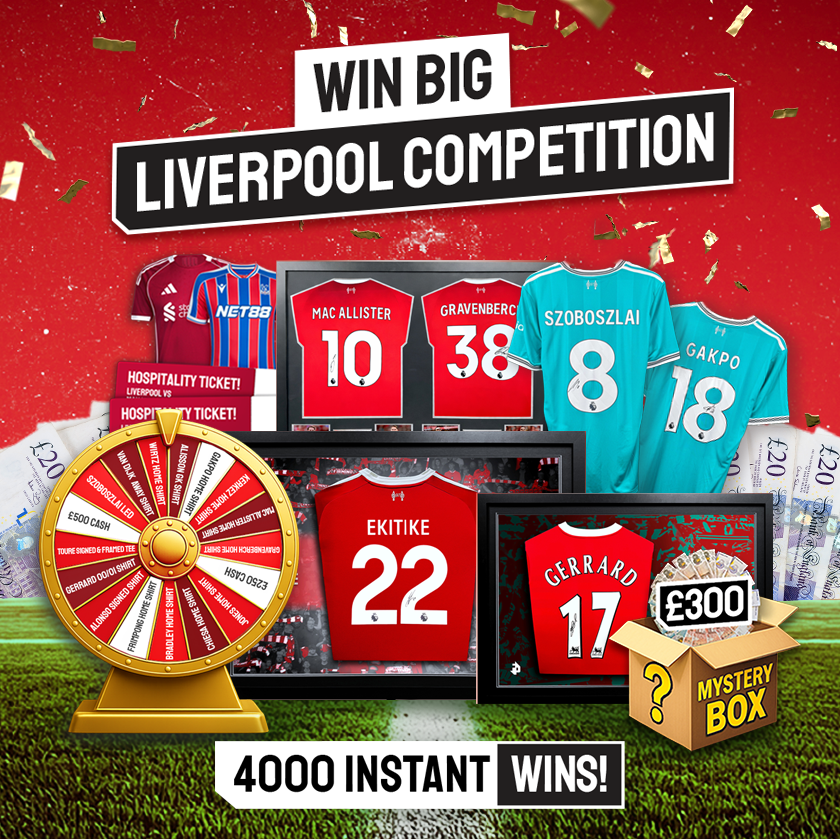 Football Prizes Facebook ad
