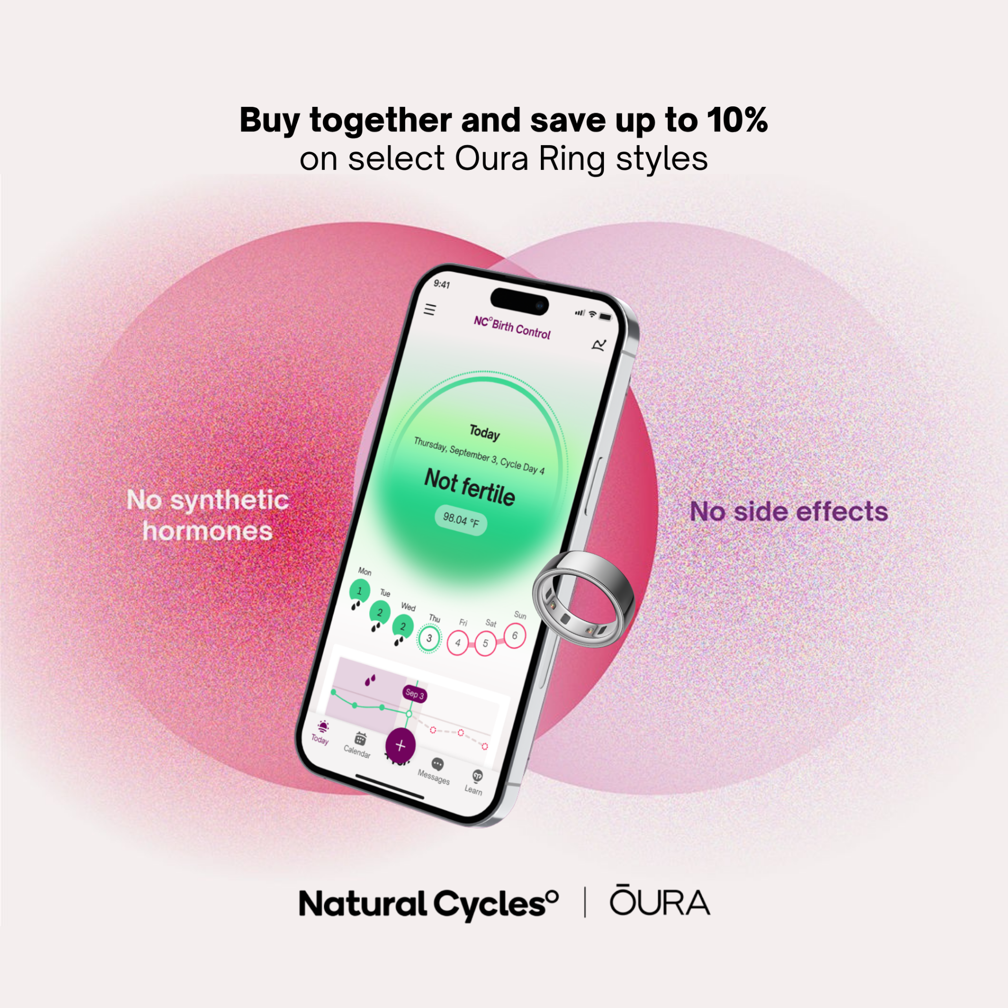 Natural Cycles Facebook ad