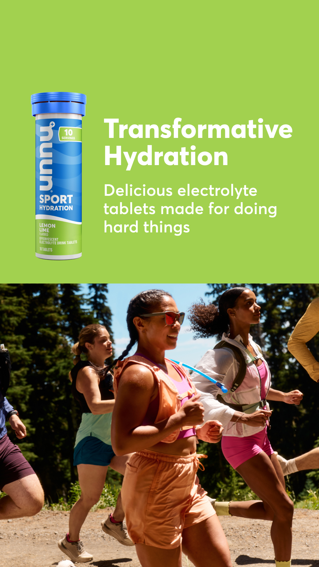 Nuun Hydration Facebook ad