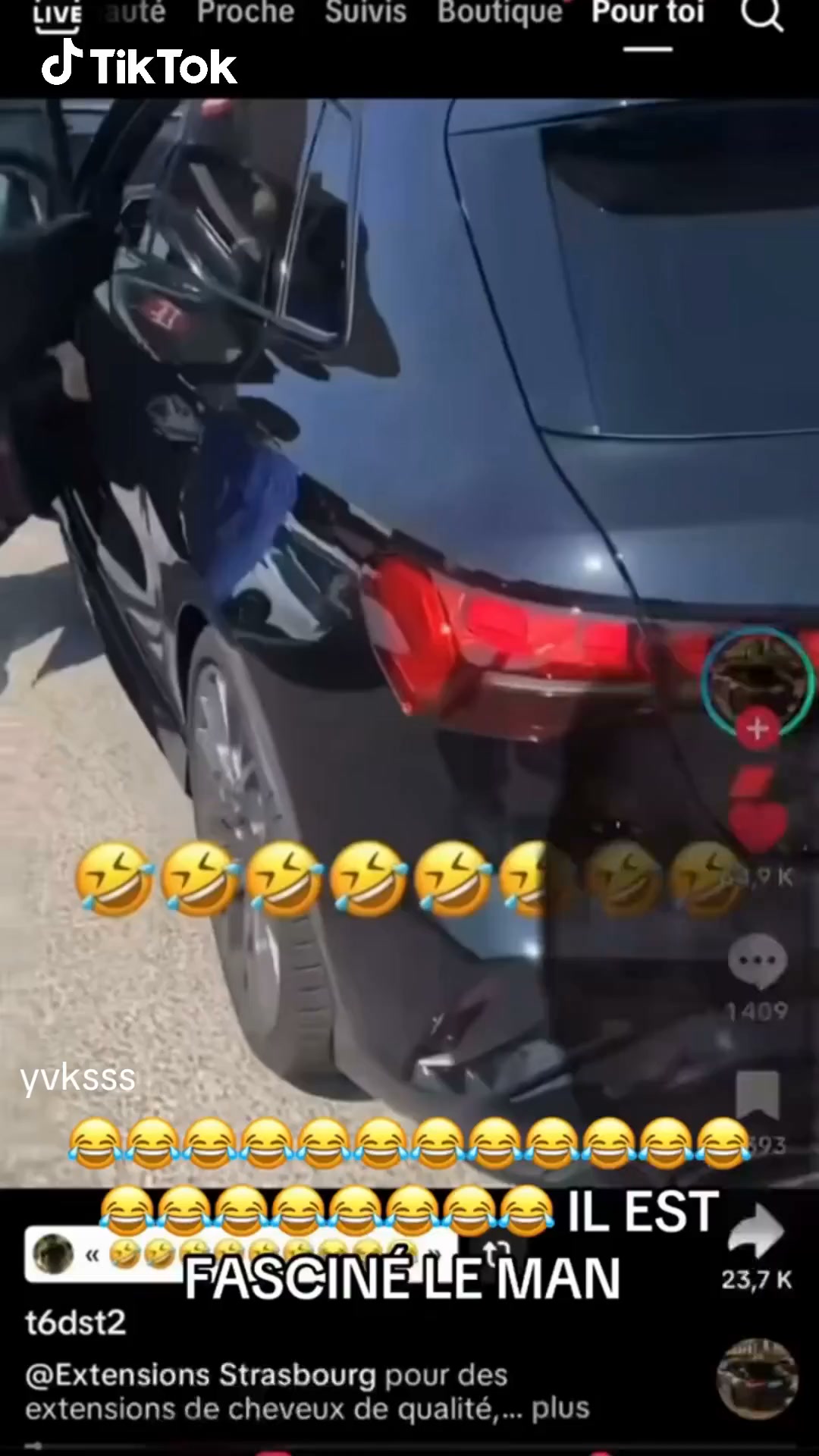 TikTok Facebook ad: Find laughter on TikTok