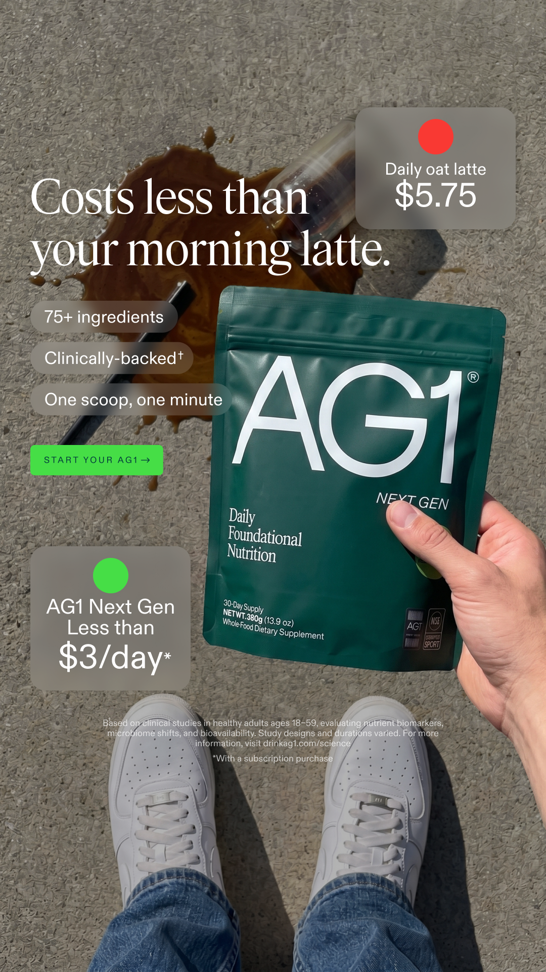 AG1 by Athletic Greens Facebook ad