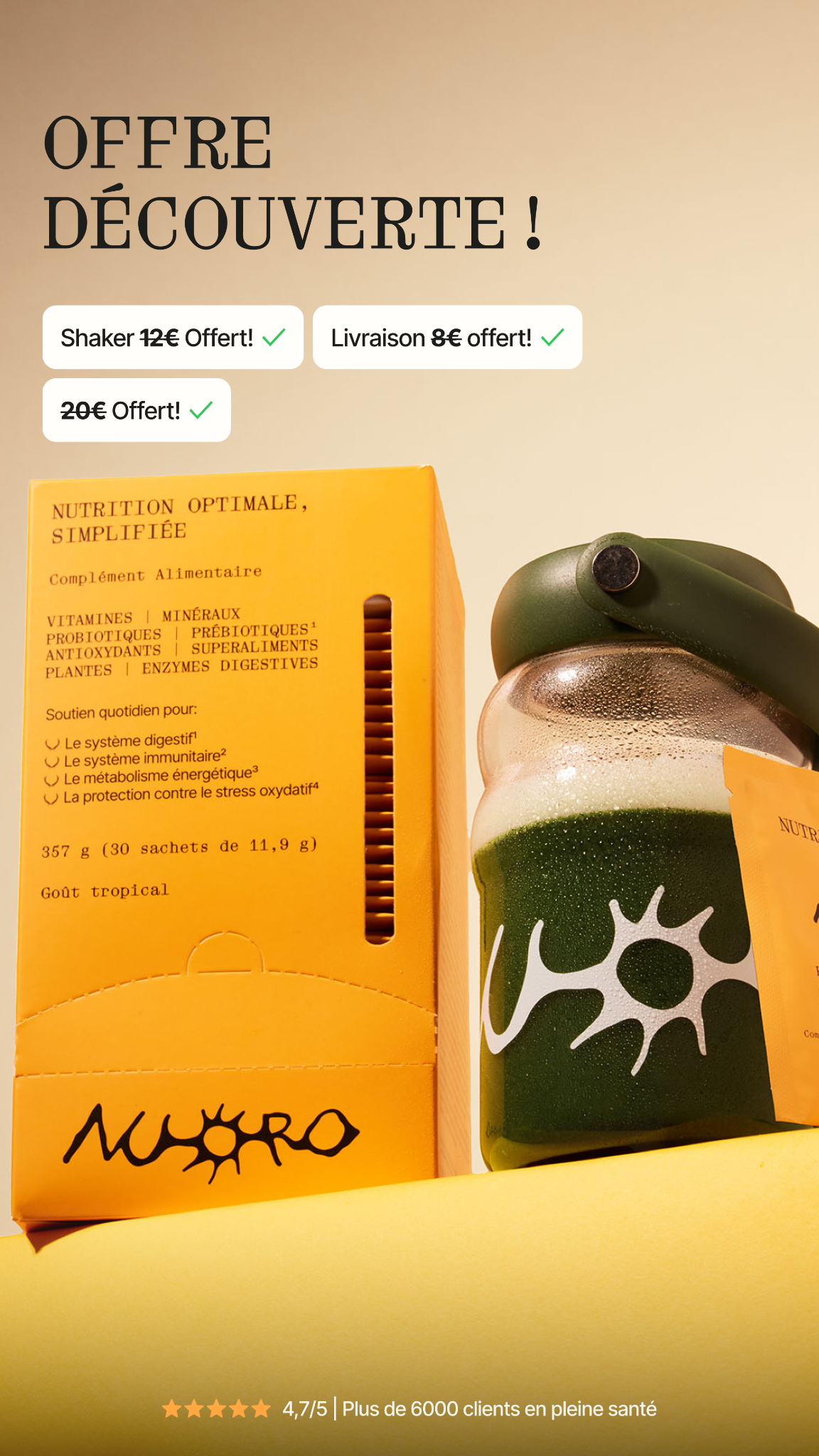 Drinknuoro Facebook ad