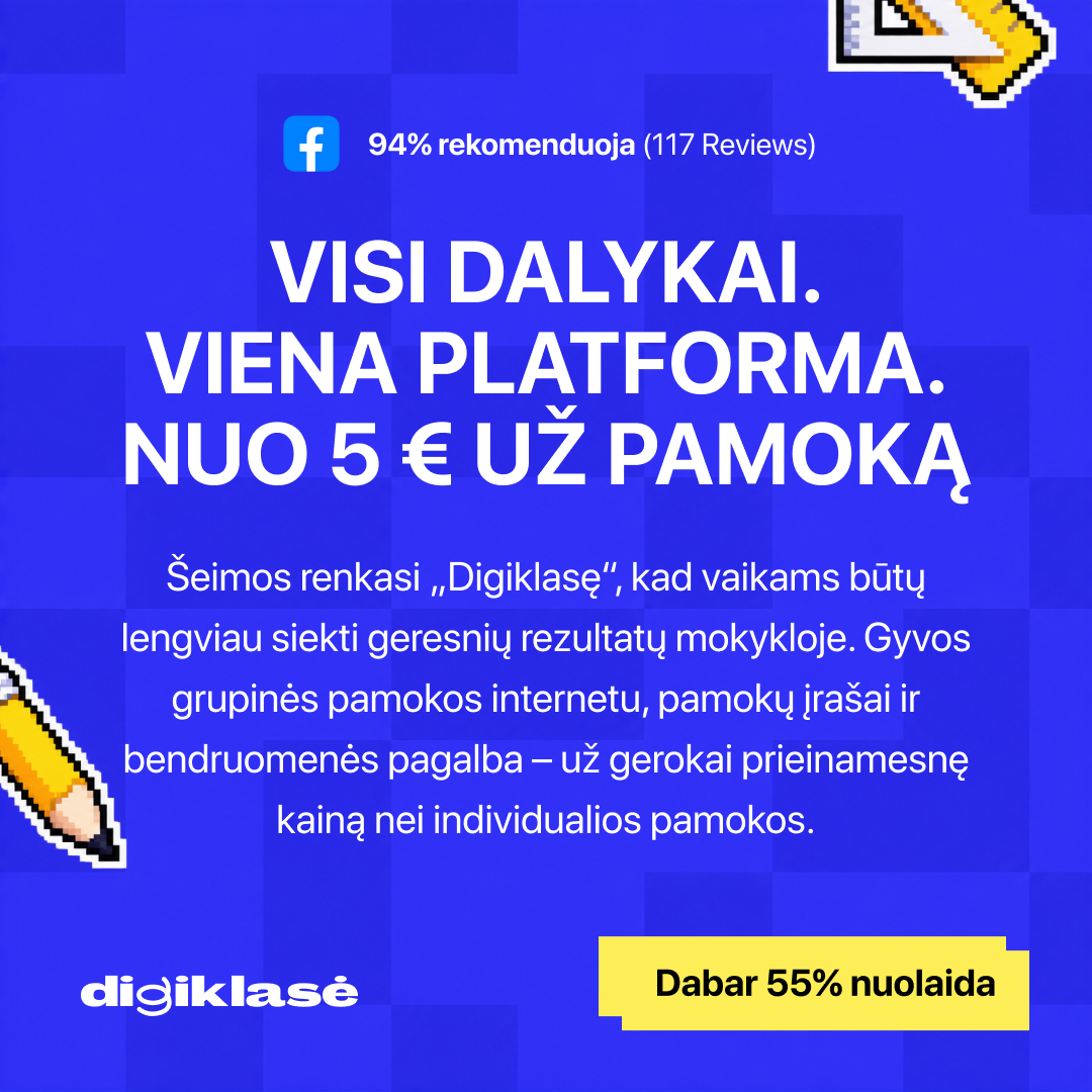 Digiklasė - by Memby Facebook ad