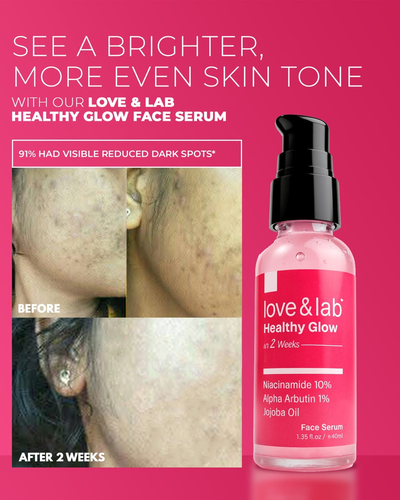 love & lab Facebook ad