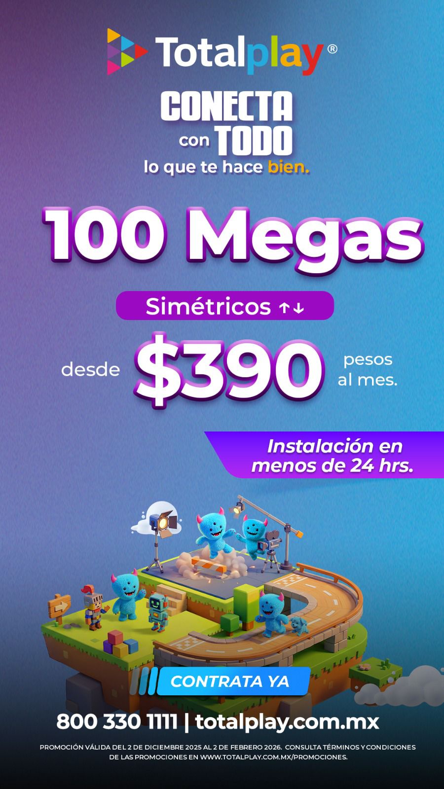 Totalplay Facebook ad