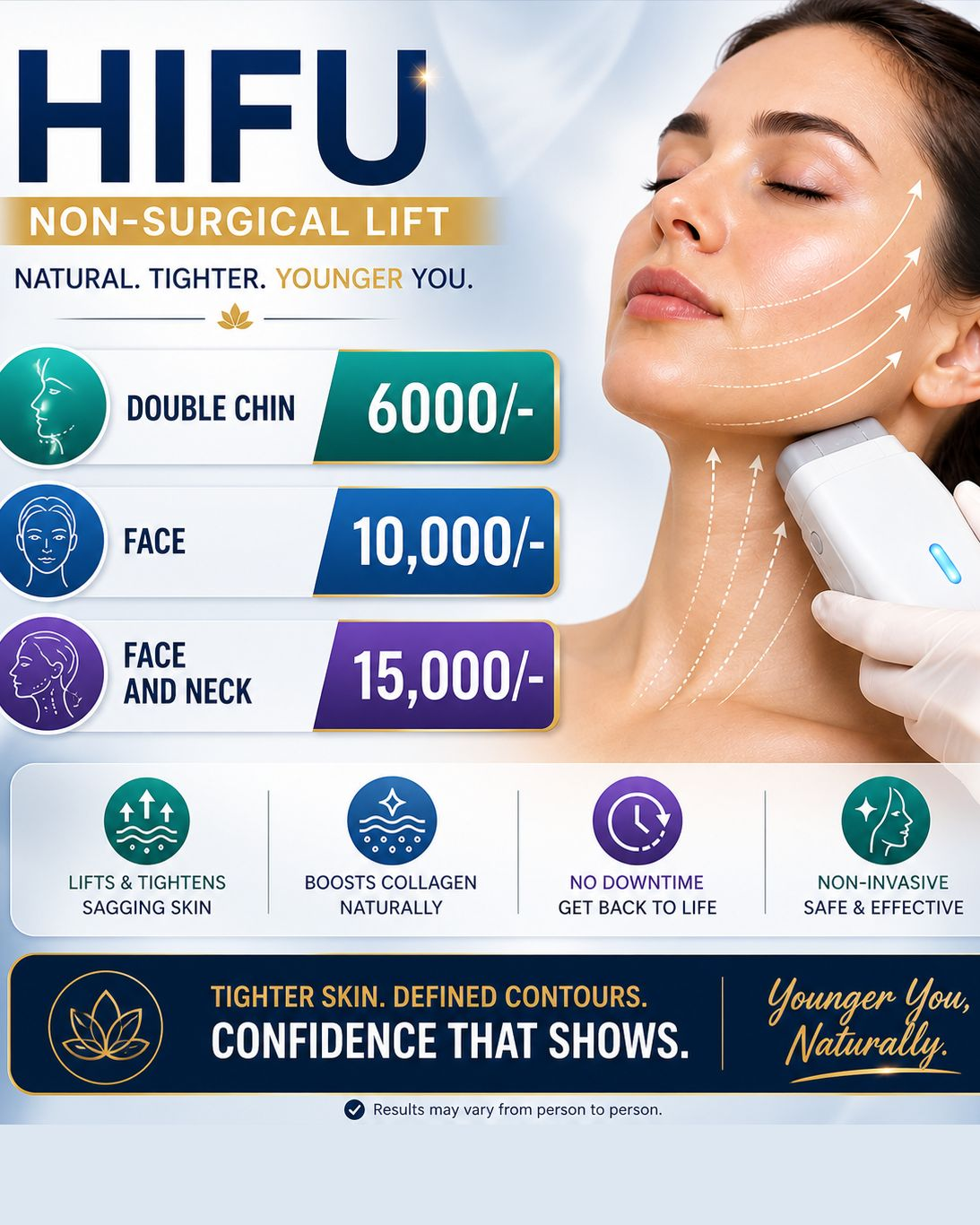 Lifero Skin & Hair Clinic 2024 Facebook ad: Chat with us