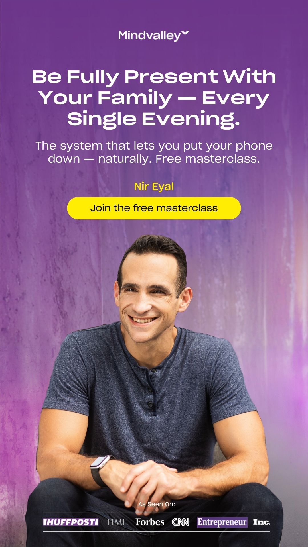 Mindvalley Facebook ad from Mar 9, 2026