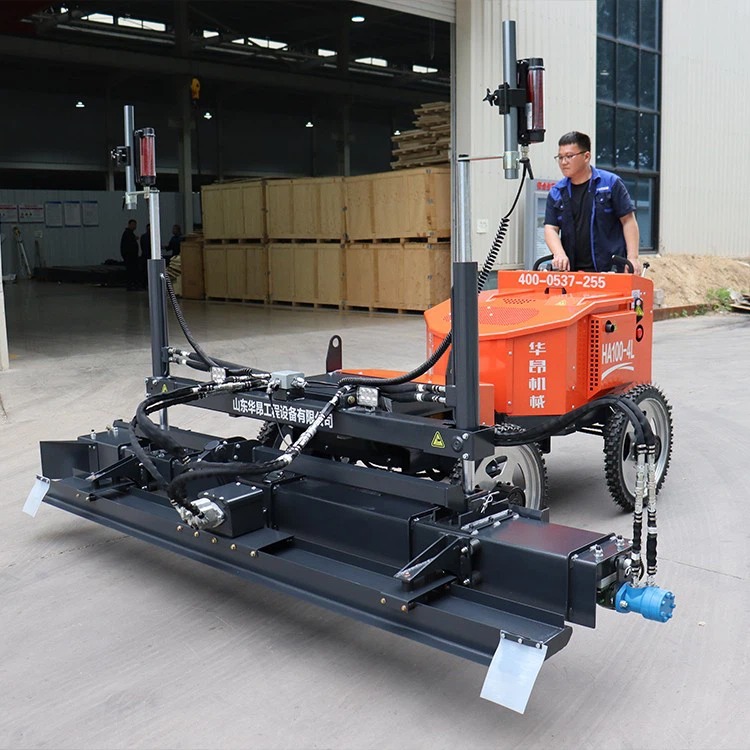 Concrete Laser screed-HWAON Facebook ad: Automatic Laser Concrete Leveling Machine, High…