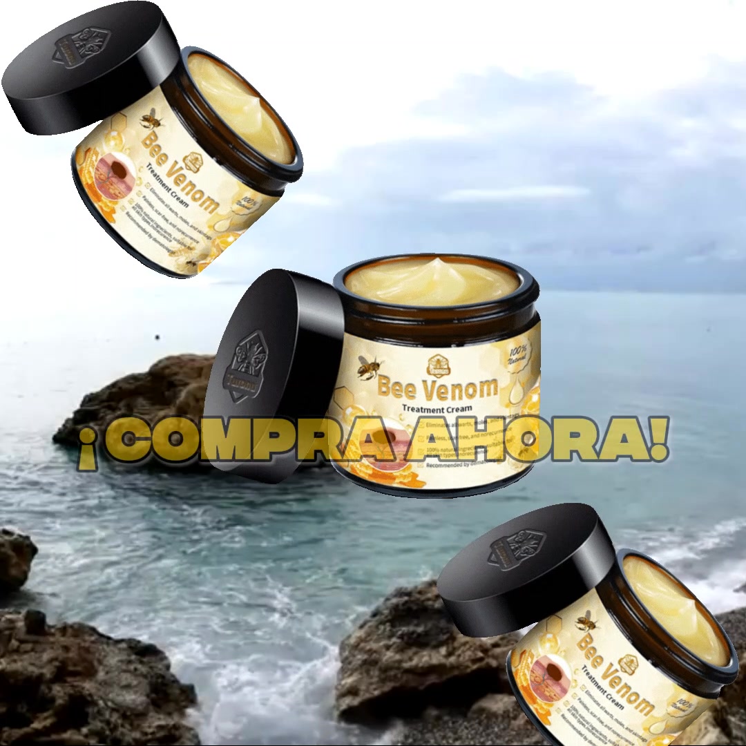 YercyShop.com Facebook ad: CREMA VENENO DE ABEJAS