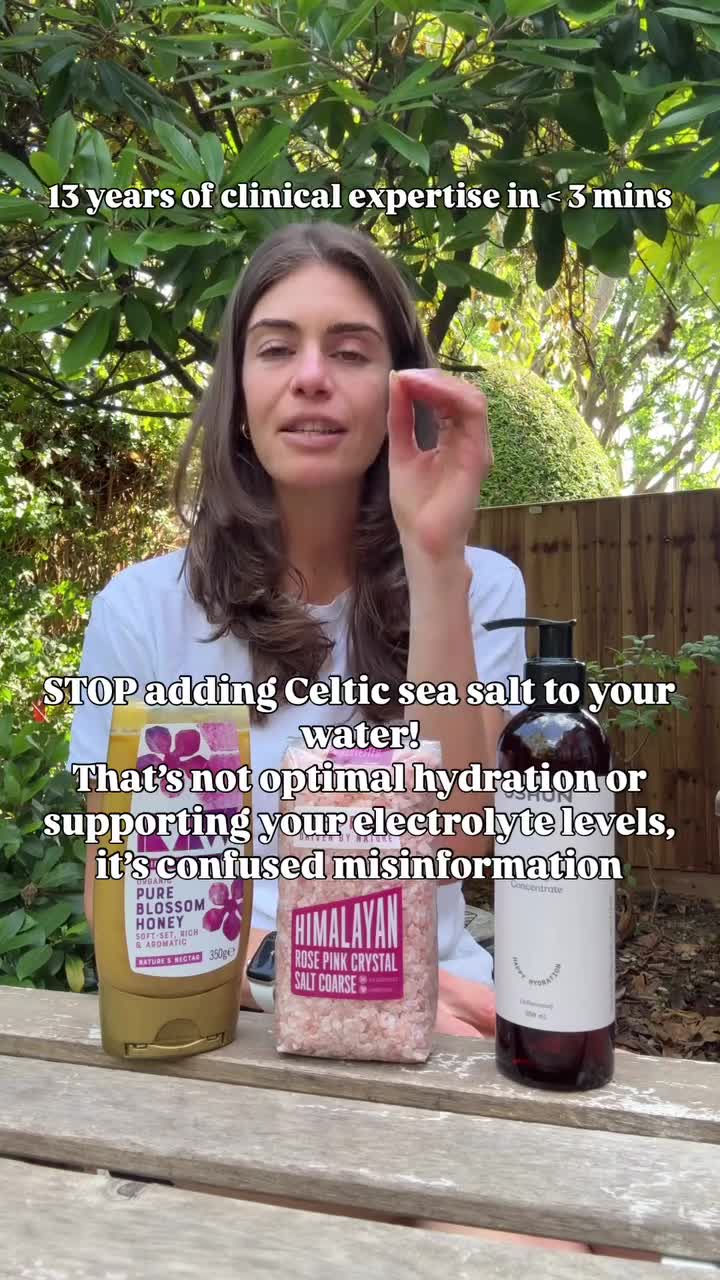 Natural Nourishment Nutrition & Wellbeing Facebook ad: This is REAL hydration