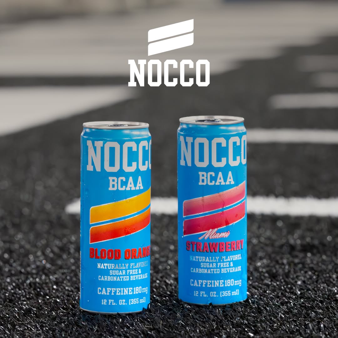 NOCCO USA Facebook ad: THE PERFORMANCE DRINK
