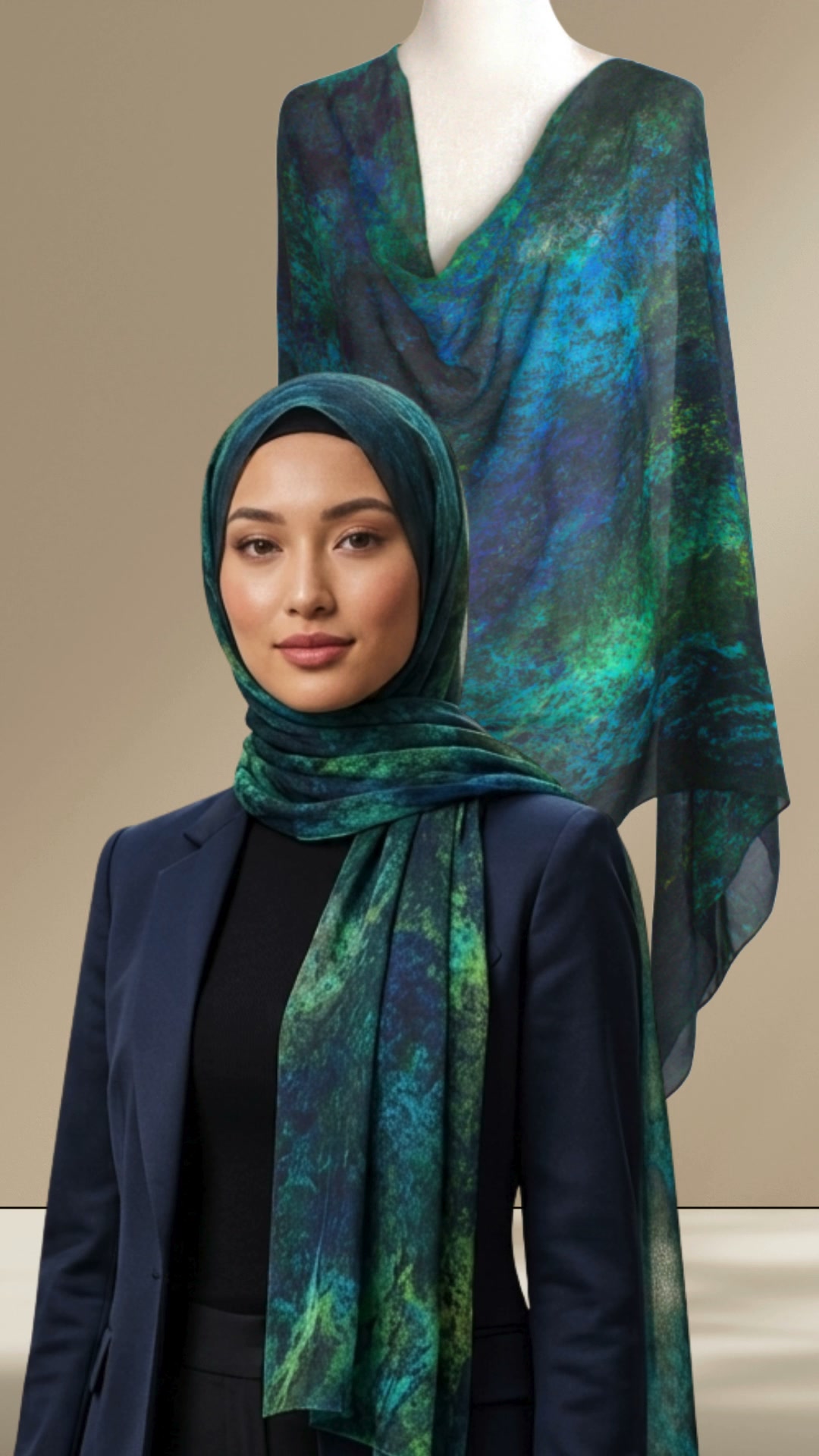 Lina Zibdeh - The Joy of Hijab Facebook ad: 100% Bamboo