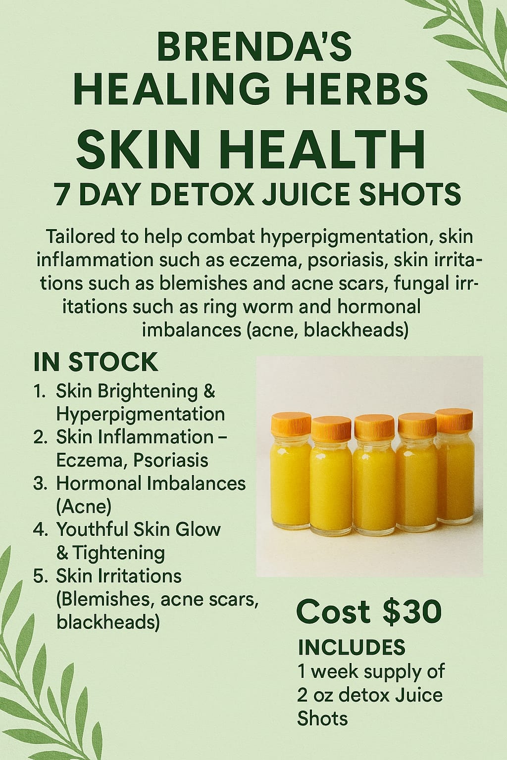 Brenda's Healing Herbs Facebook ad