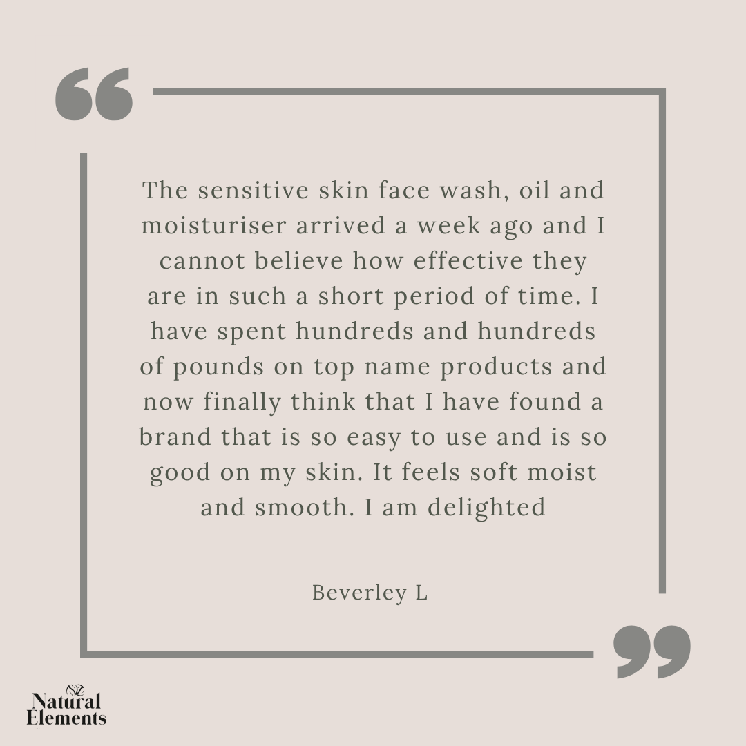 Natural Elements Skin Care Facebook ad