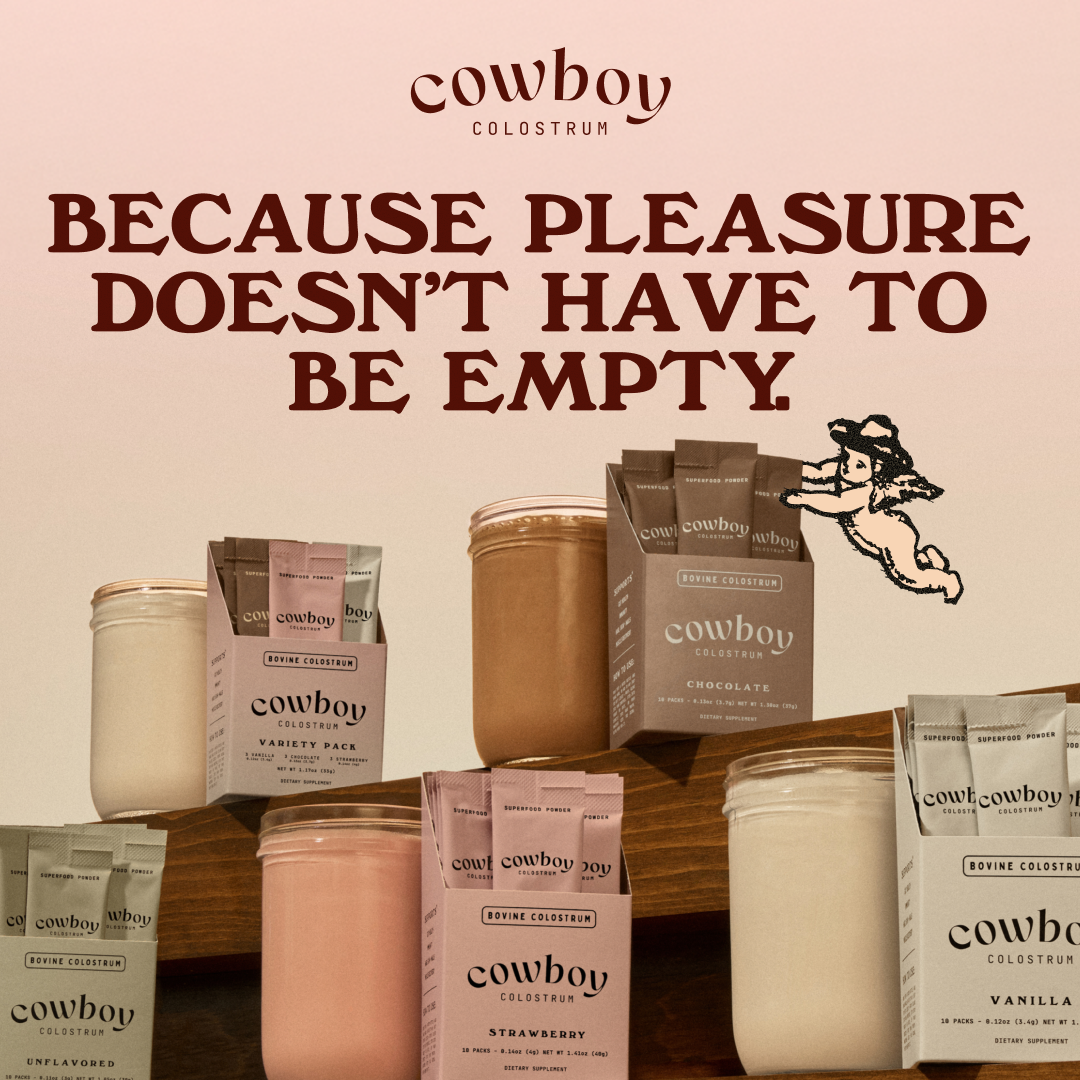 Cowboy Colostrum Facebook ad