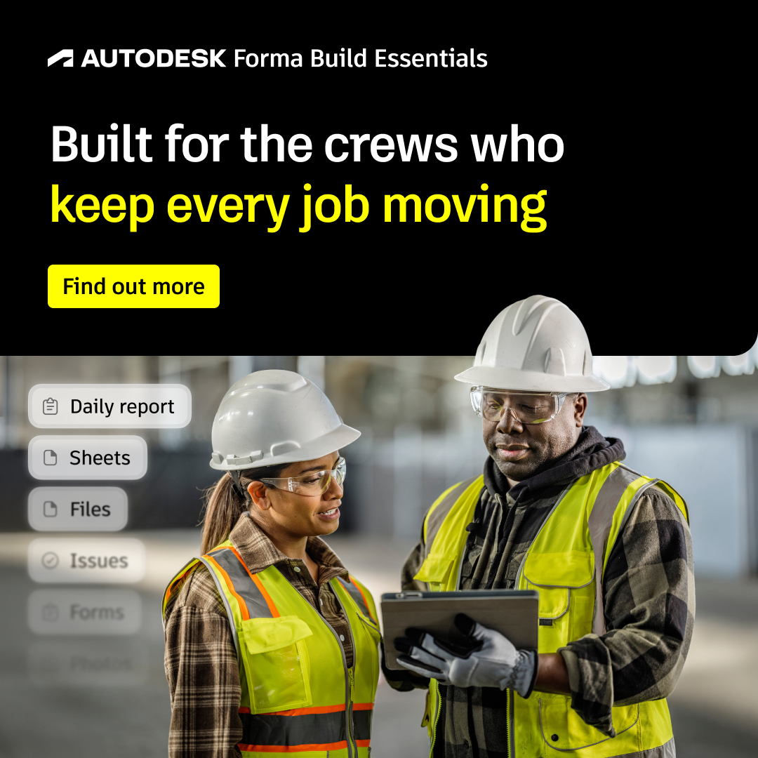 Autodesk Construction Facebook ad
