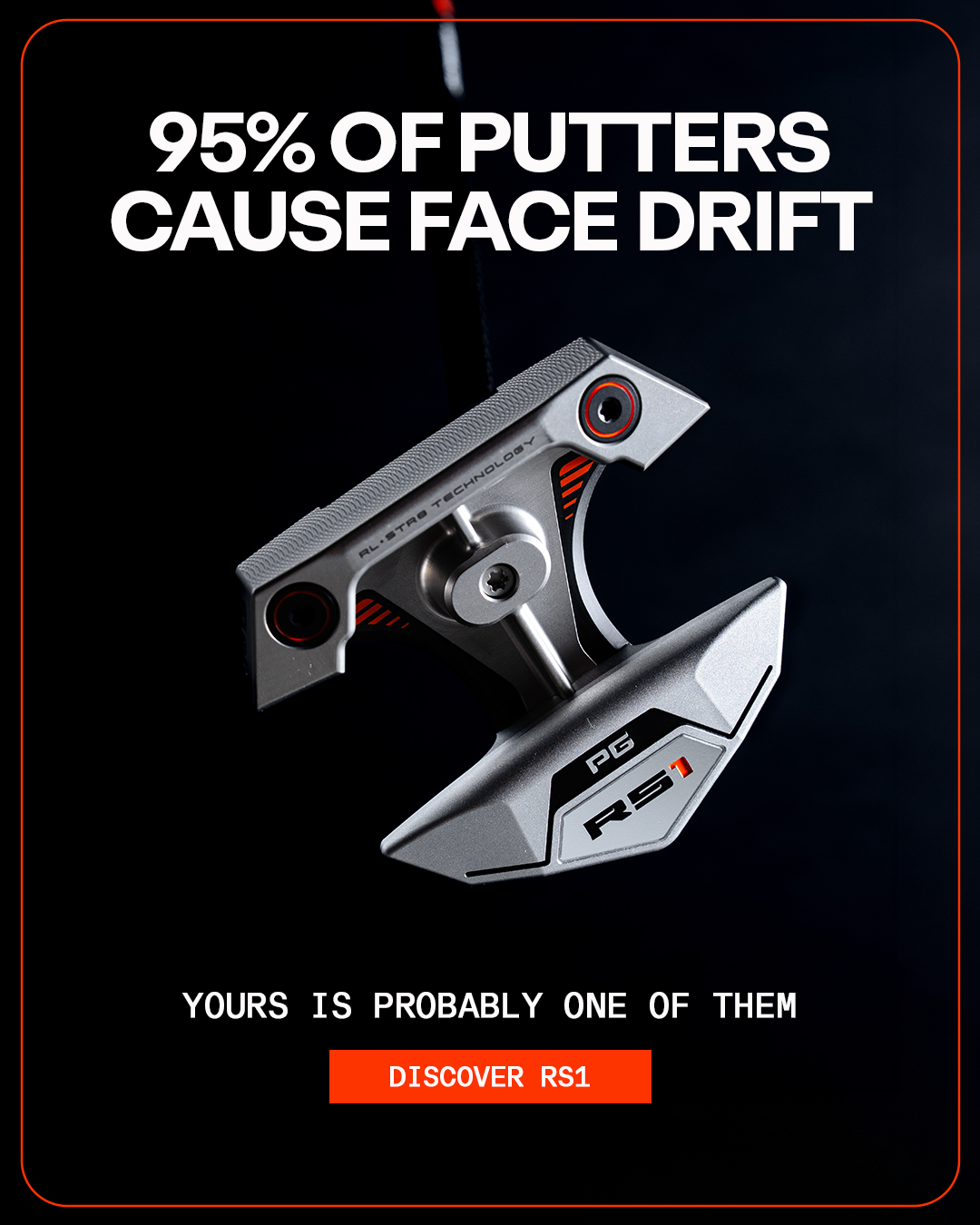 Performance Golf Facebook ad