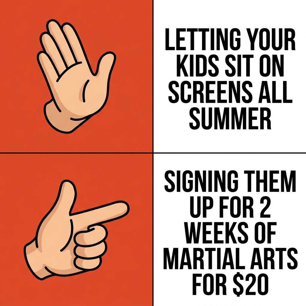Natomas Academy - Family Taekwondo Facebook ad: Family Martial Arts!