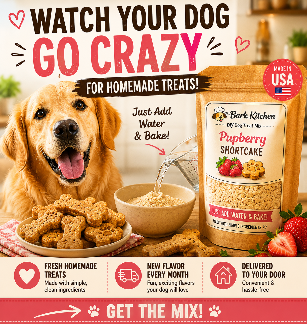 The Bark World USA Facebook ad