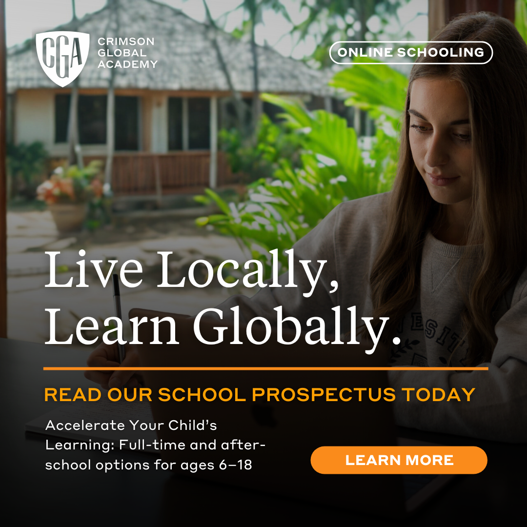 Crimson Global Academy Facebook ad