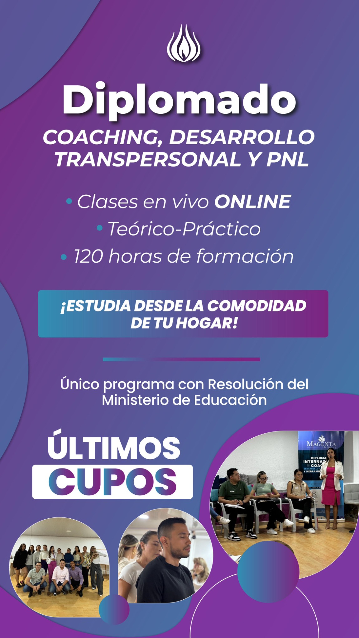 Magenta Life Coaching Facebook ad from Nov 29, 2025