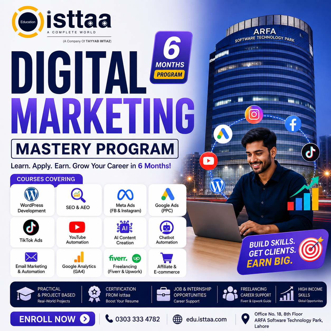 Isttaa Arfa Tower Facebook ad
