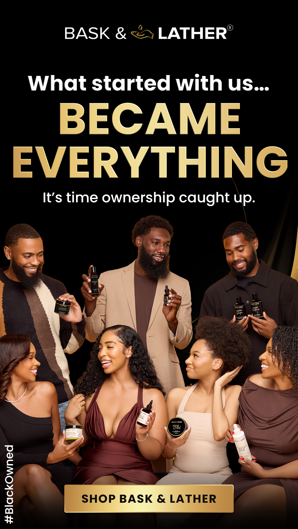 Bask & Lather Co Facebook ad
