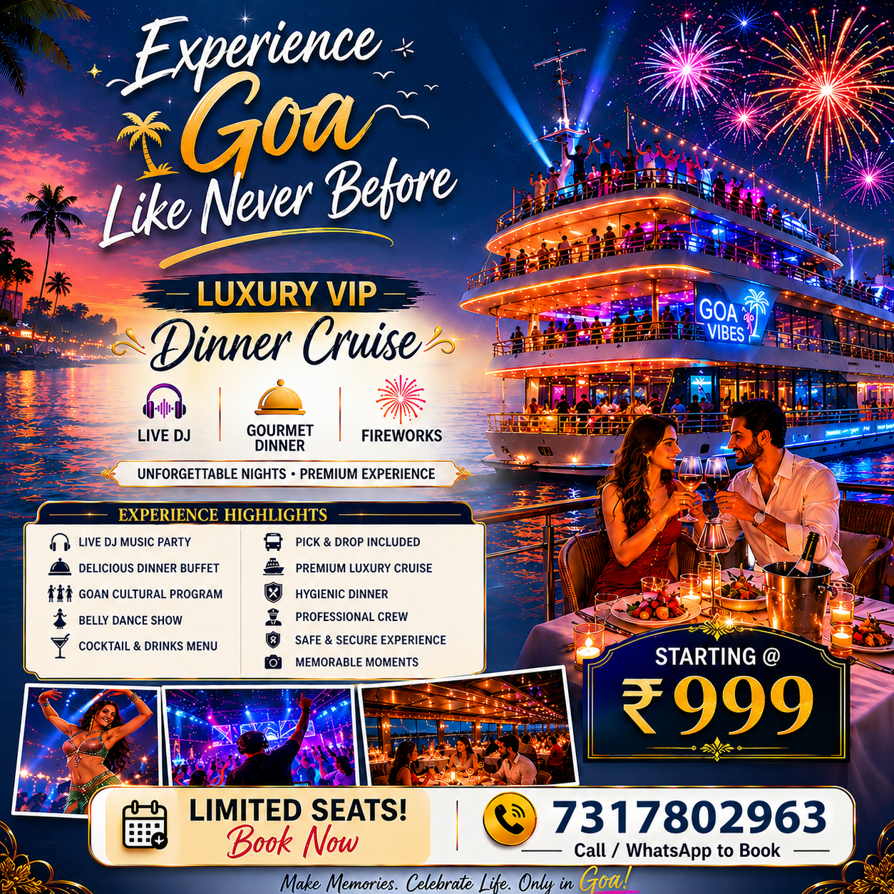 Goa Trip Advisor Facebook ad: Chat with us