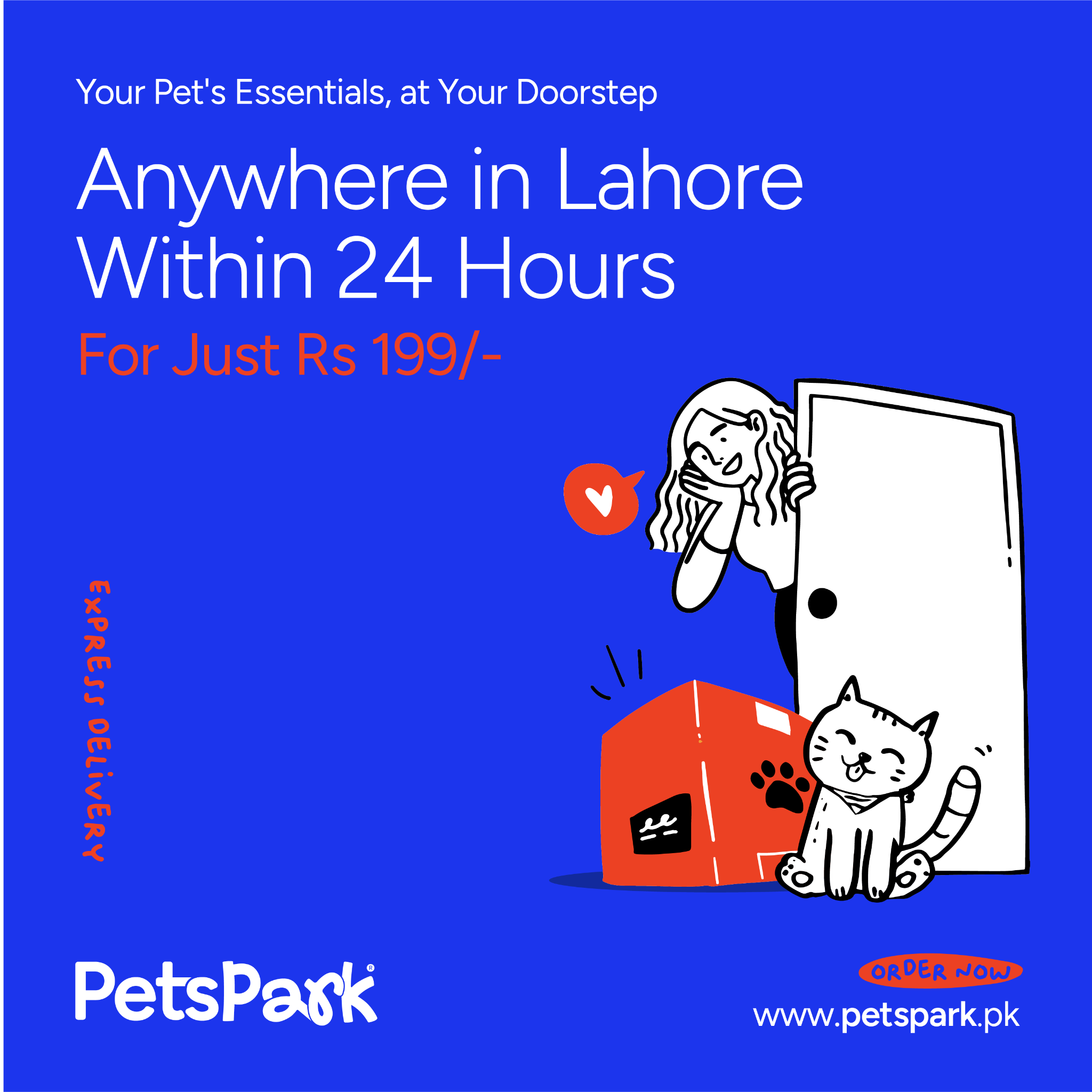 PetsPark.pk Facebook ad